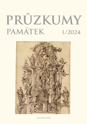 Průzkumy památek I/2024 obálka Průzkumy památek I/2024